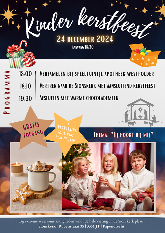 Kinderkerstfeest 24-12-2024